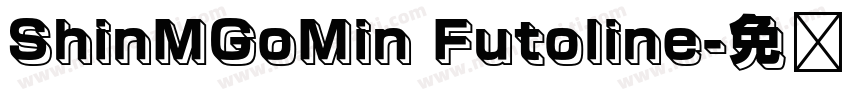 ShinMGoMin Futoline字体转换